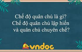 Chế Độ Quân Chủ Tiếng Anh Là Gì