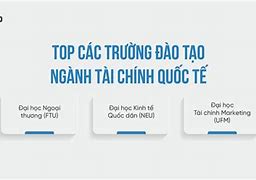 Chương Trình Đào Tạo Ngành Tài Chính Quốc Tế Ftu