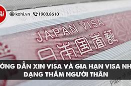 Gia Hạn Visa Thăm Thân Nhật