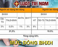 Người Lao Động Đóng Bao Nhiêu Bhxh